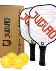 Pickleball Paddles Set Includes 4 Balls