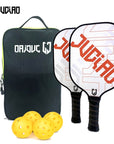 Pickleball Paddles Set Includes 4 Balls